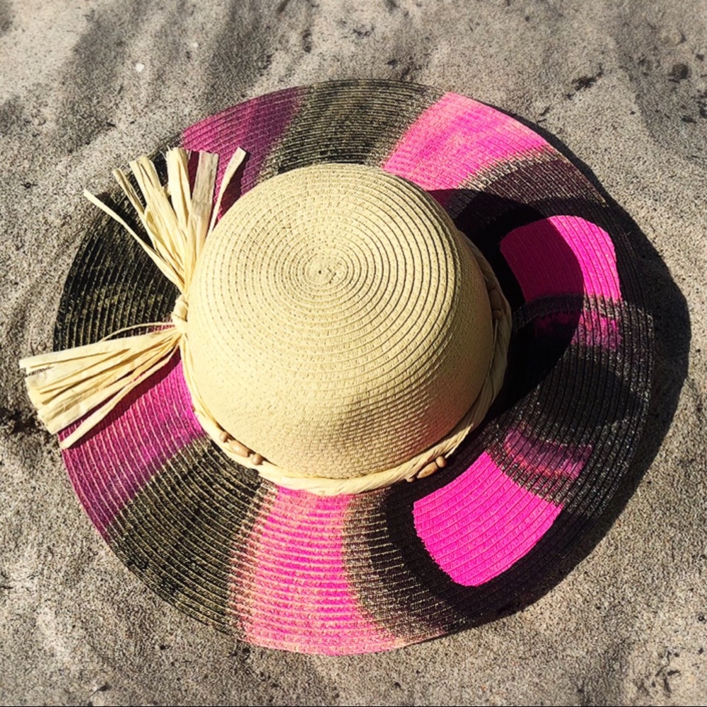 Handmade Handpainted ‘Mosaic’ Sun Hat
